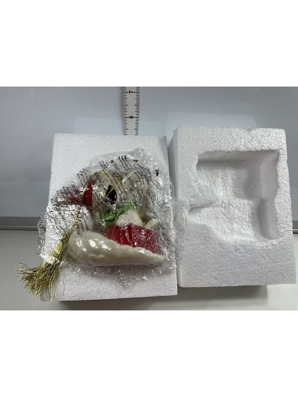 Lenox Sledding With Snoopy Ornamemt NIB